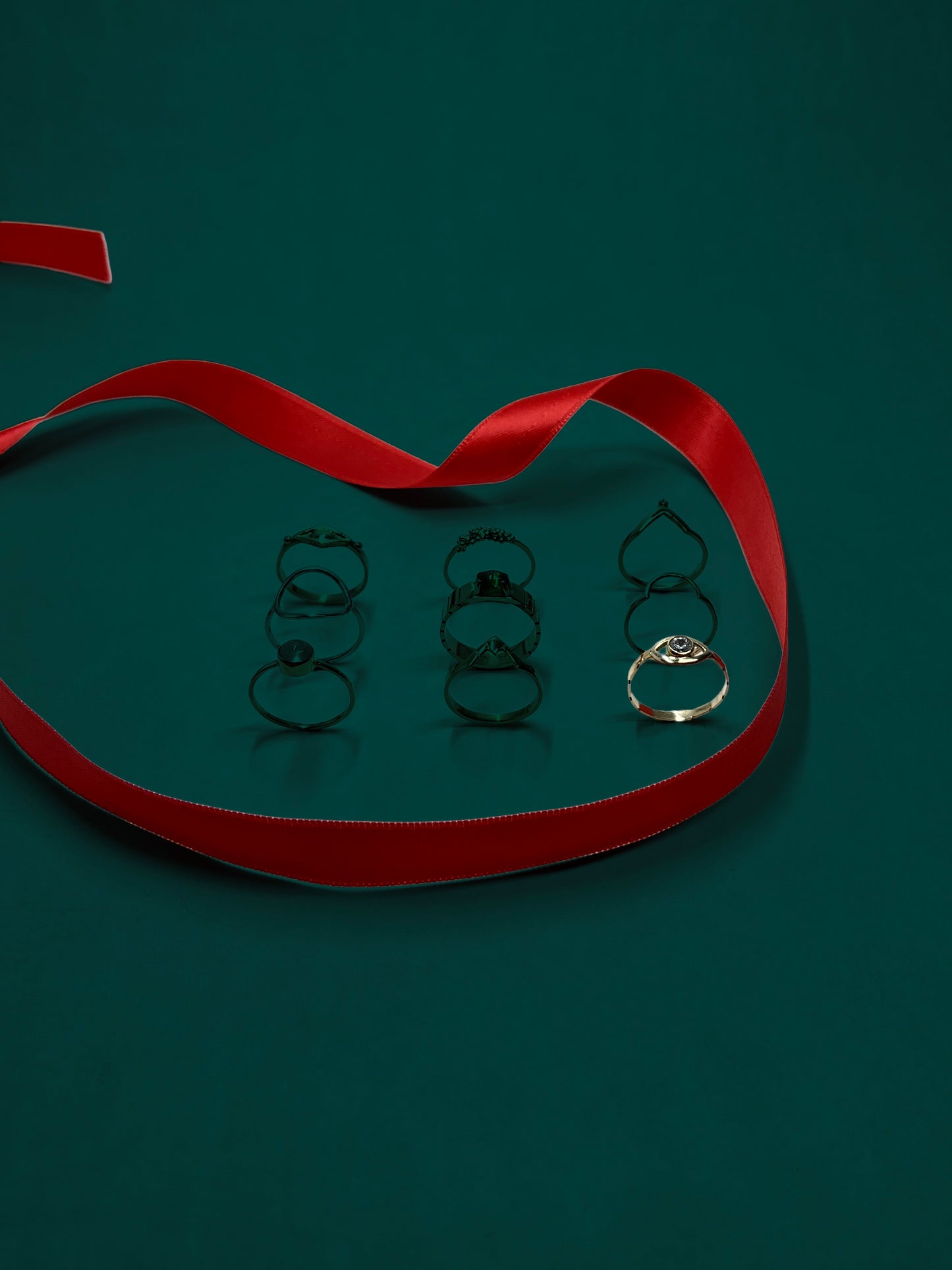 Moirai Stacking Ring