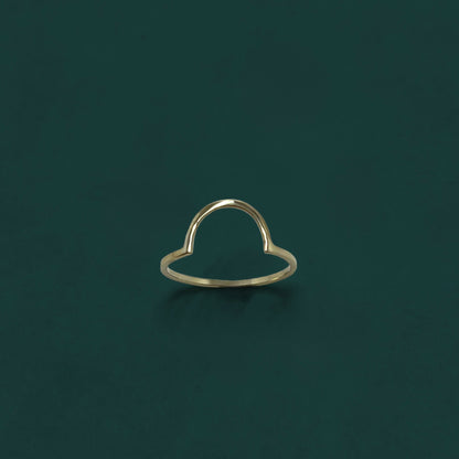 handgemaakte-14karaat-geelgoud-ring